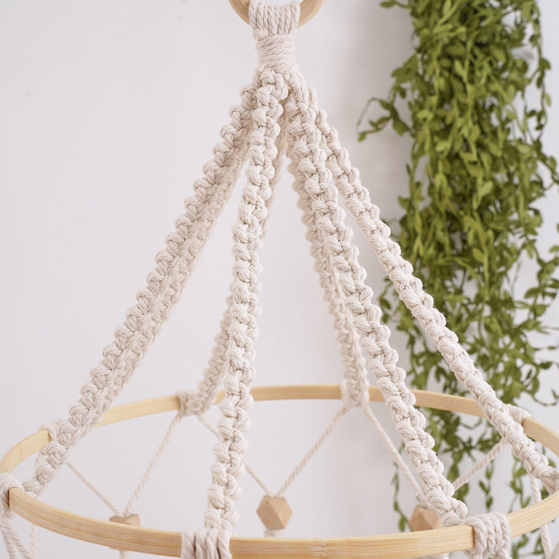 Decorative Macrame Chandelier Siopsrl