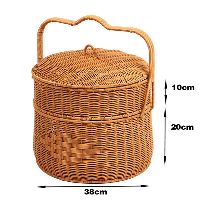 Round Woven Storage Basket Siopsrl