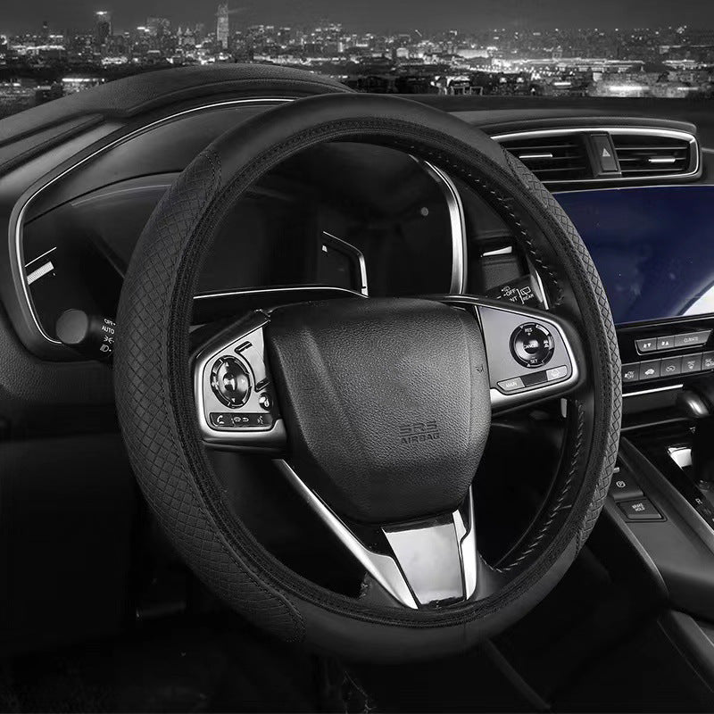 Siopsrl | Breathable non-slip textured steering wheel cover universal fit Siopsrl