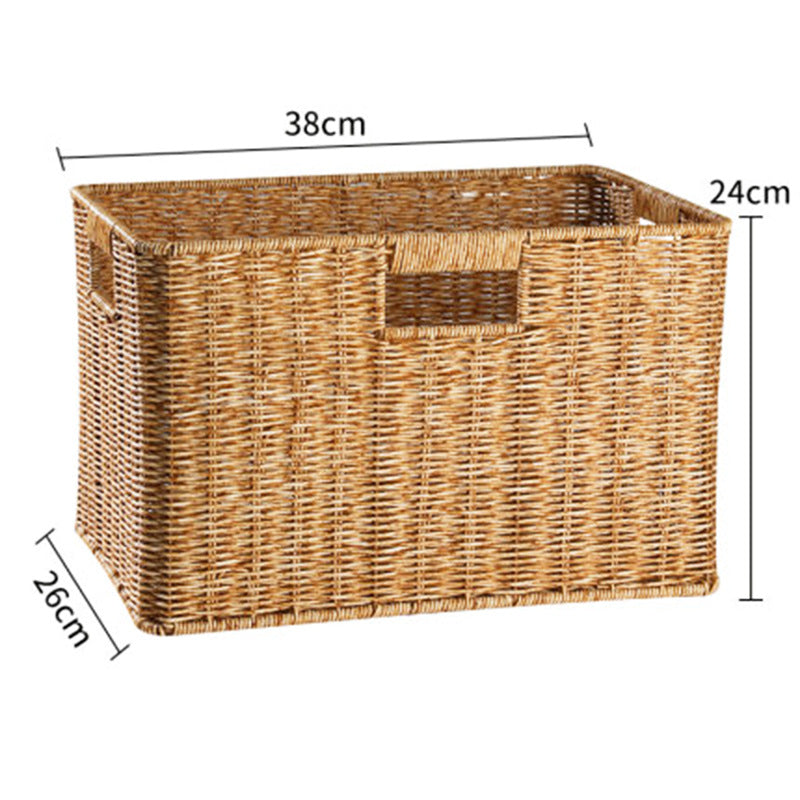 Rectangular Woven Storage Basket Siopsrl