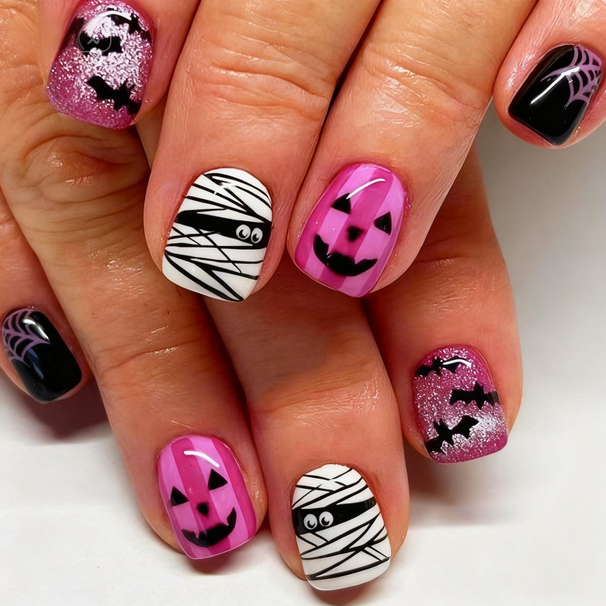 Creative Halloween Nail Set Siopsrl