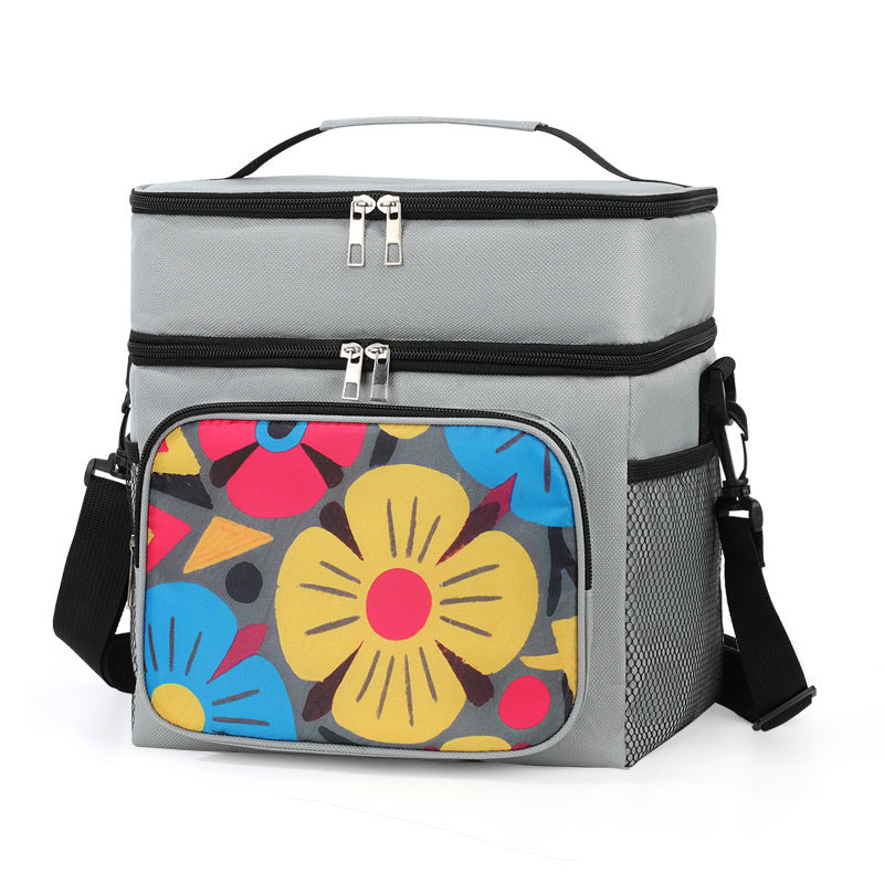 Siopsrl | Insulated picnic cooler bag with stylish floral design Siopsrl
