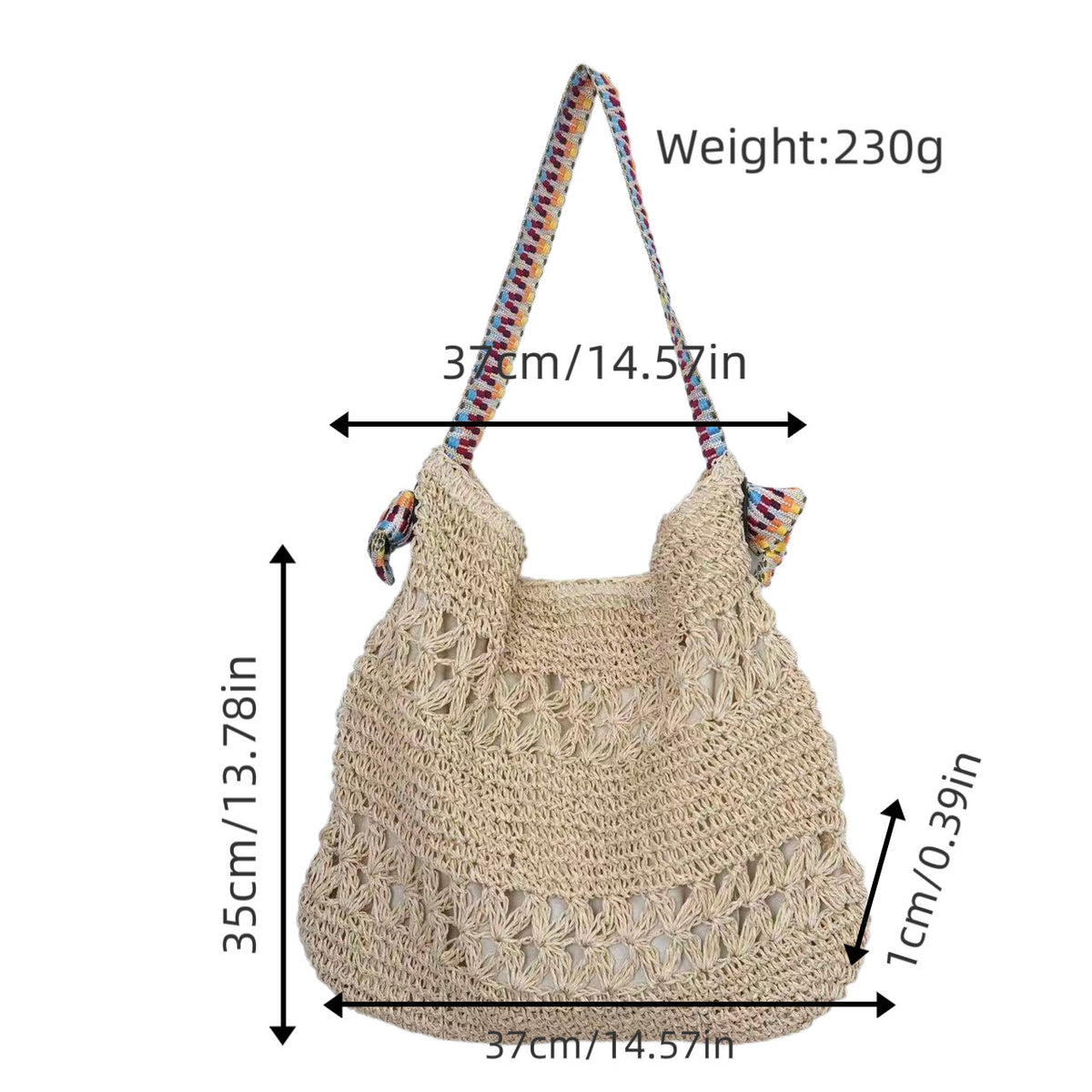 Siopsrl | Summer macrame tote bag Siopsrl