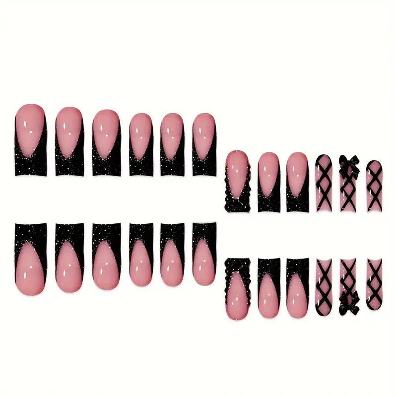 Siopsrl | Glamorous Luxury Press-On Nails Set Siopsrl