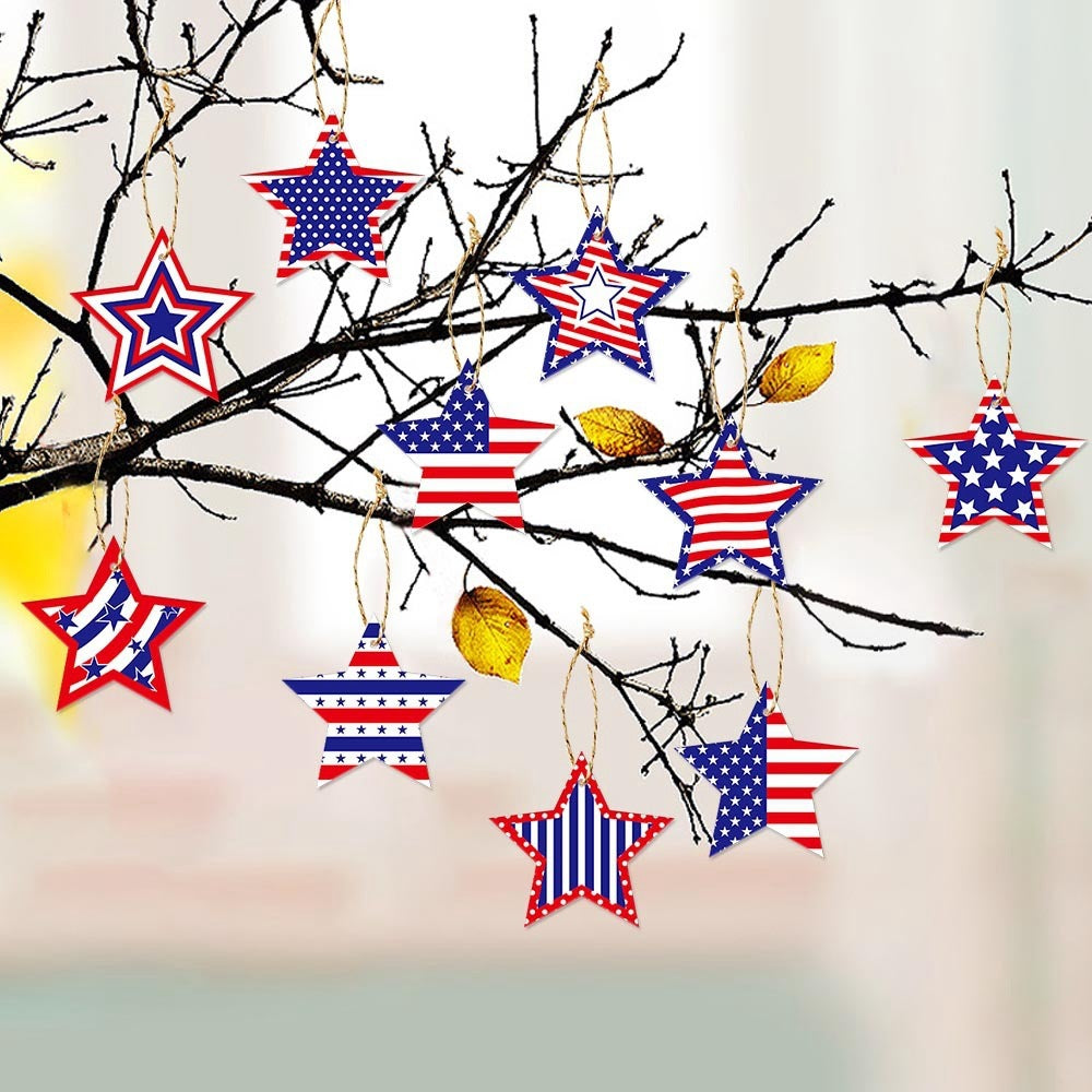 Siopsrl | Unisex nan multi-layer 3D paper star hanging decoration with hanging loops Siopsrl