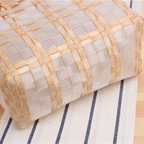 Siopsrl | Modern basket bag with refined stripes Siopsrl
