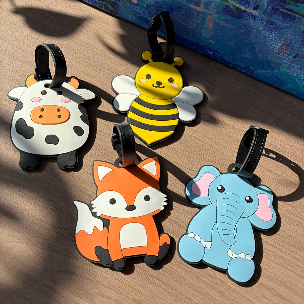 Siopsrl | Cow-Themed Travel Luggage Tag Siopsrl