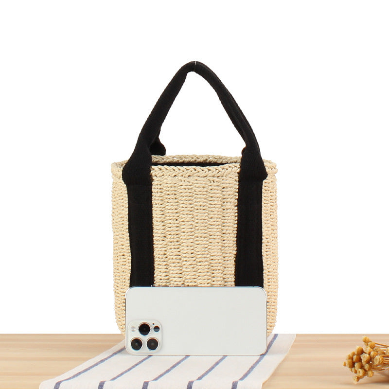 Siopsrl | Structured Shopping Bag Made of Braided Natural Material Siopsrl