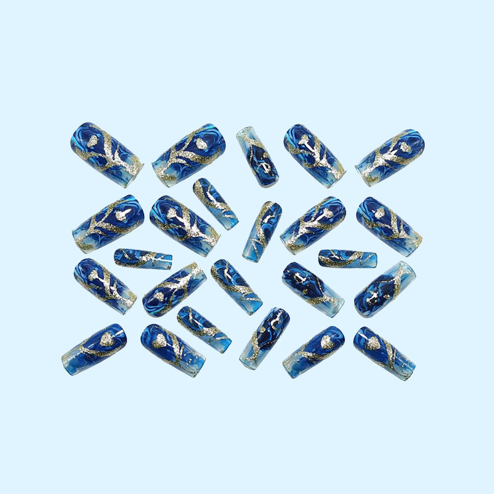 Siopsrl | Nail set with floral designs Siopsrl
