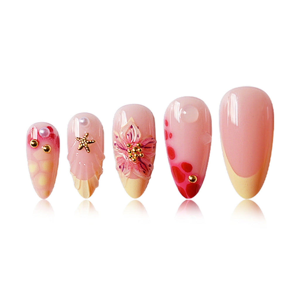 Siopsrl | Artistic Floral Nail Art Extensions Siopsrl Siopsrl | 7879Siopsrl | 3534