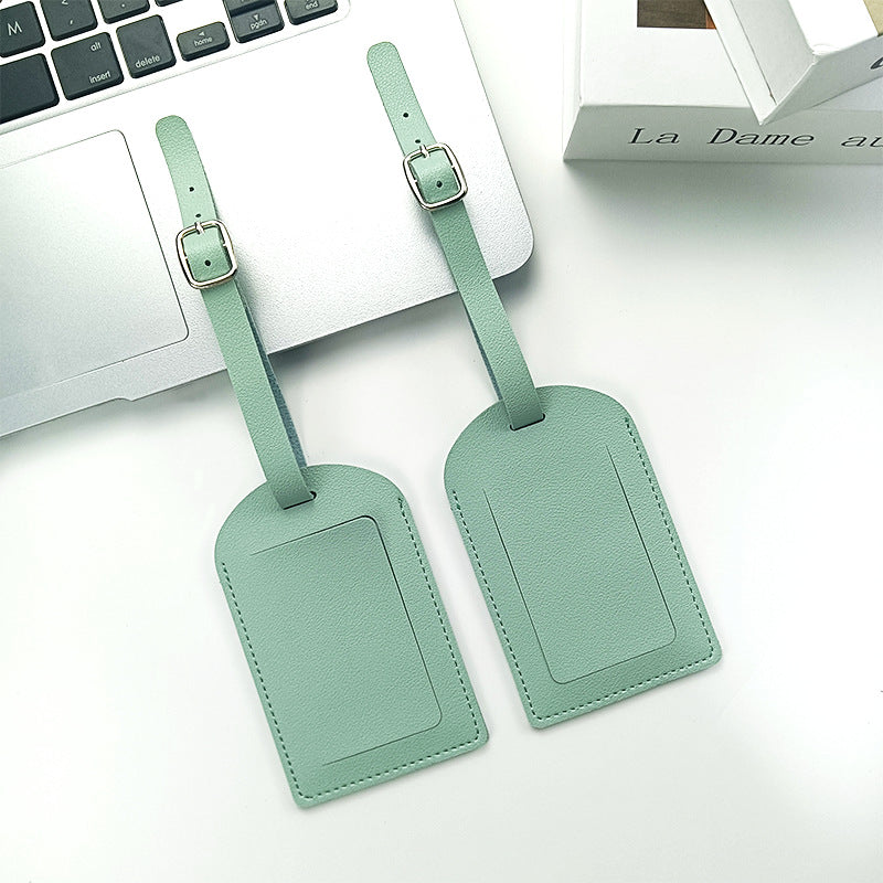 Siopsrl | Durable PU Leather Luggage Tag Siopsrl