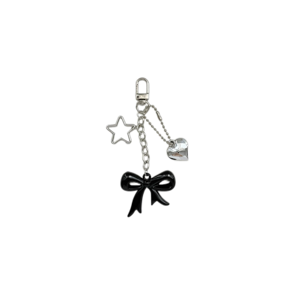Siopsrl | Playful Bow and Star Keychain Siopsrl