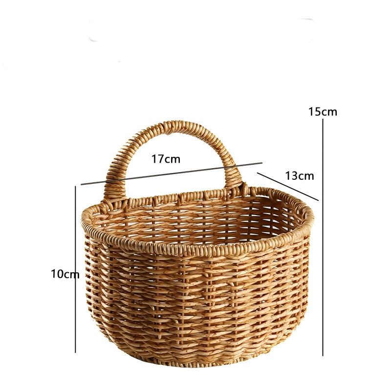 Handwoven Decorative Storage Basket Siopsrl