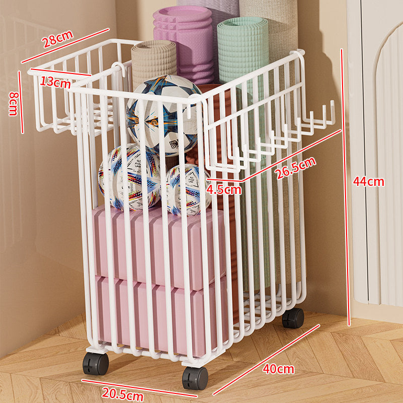 Siopsrl | Versatile Rolling Storage Cart with Dividers Siopsrl