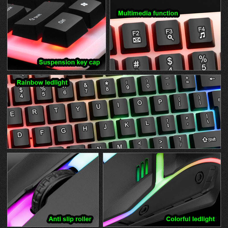 Siopsrl | RGB Mechanical Gaming Keyboard with Customizable Backlighting Siopsrl