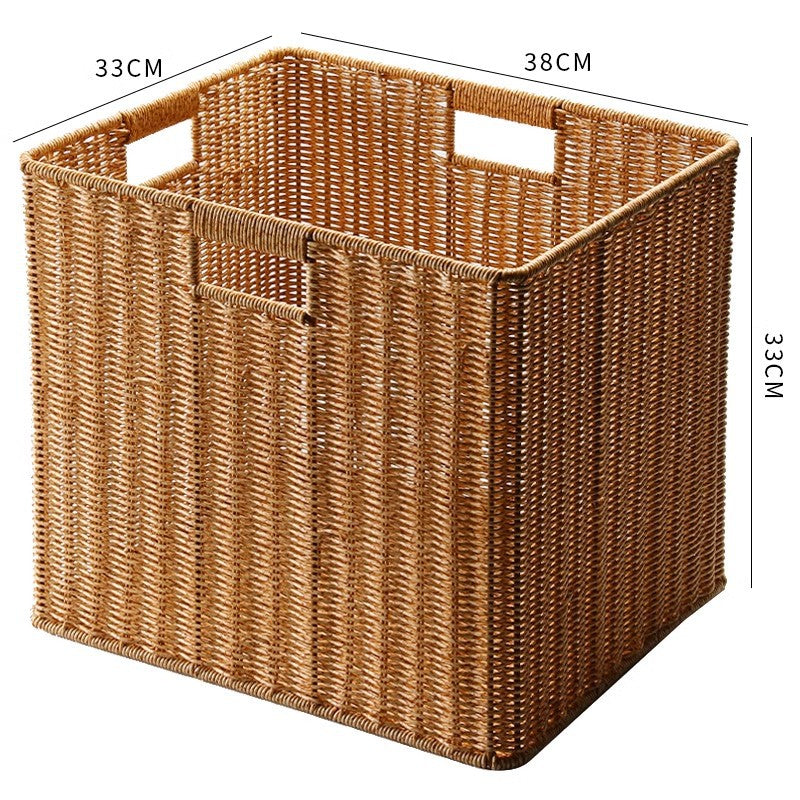 Rectangular Woven Storage Basket Siopsrl