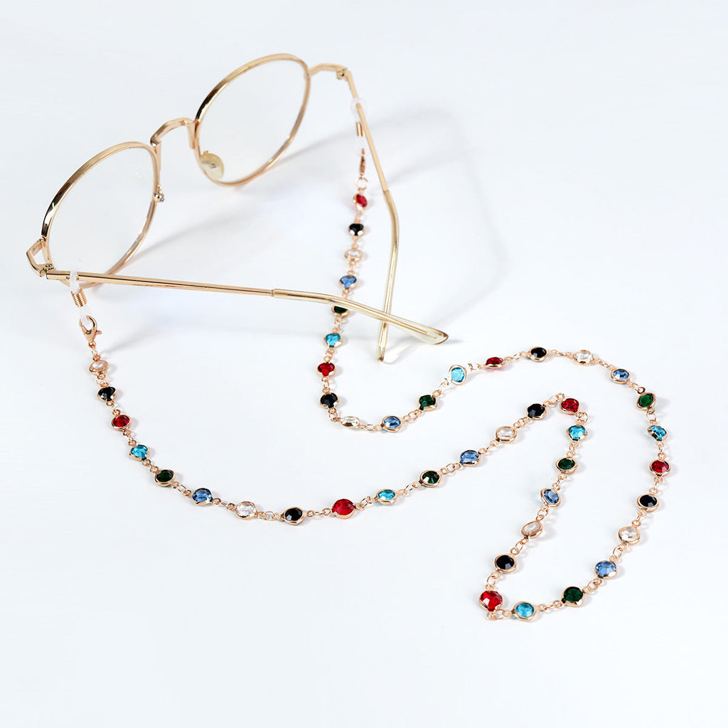Siopsrl | Decorative Gemstone Eyewear Chain Siopsrl