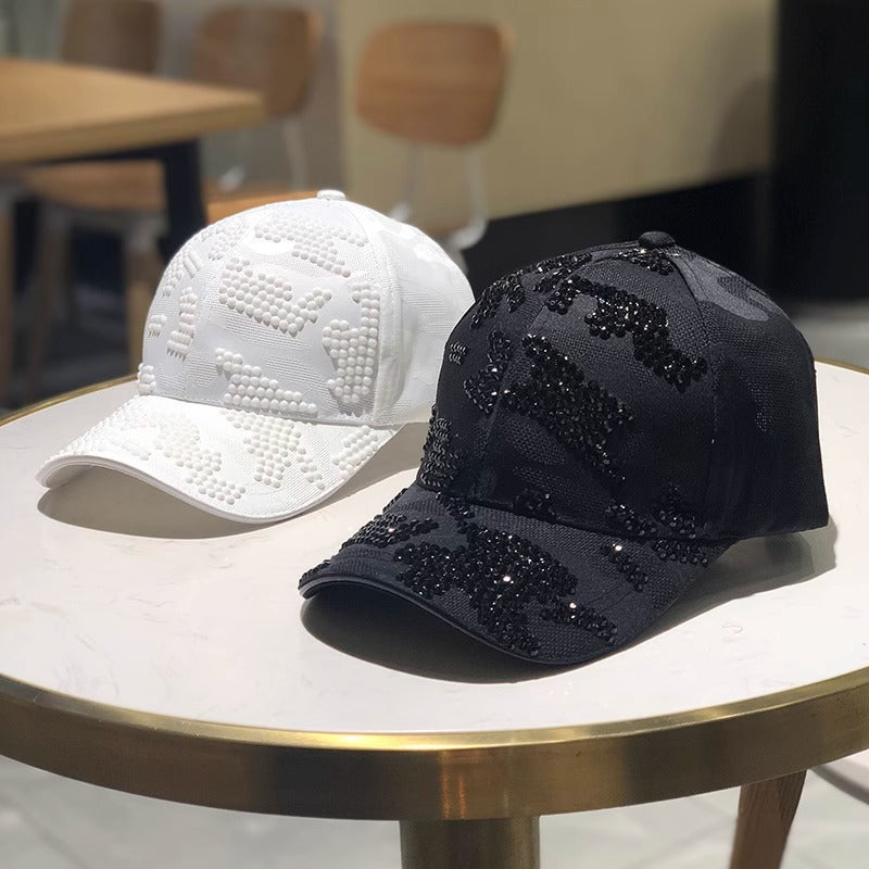 Siopsrl | Women's Embellished Sequin Baseball Cap Siopsrl