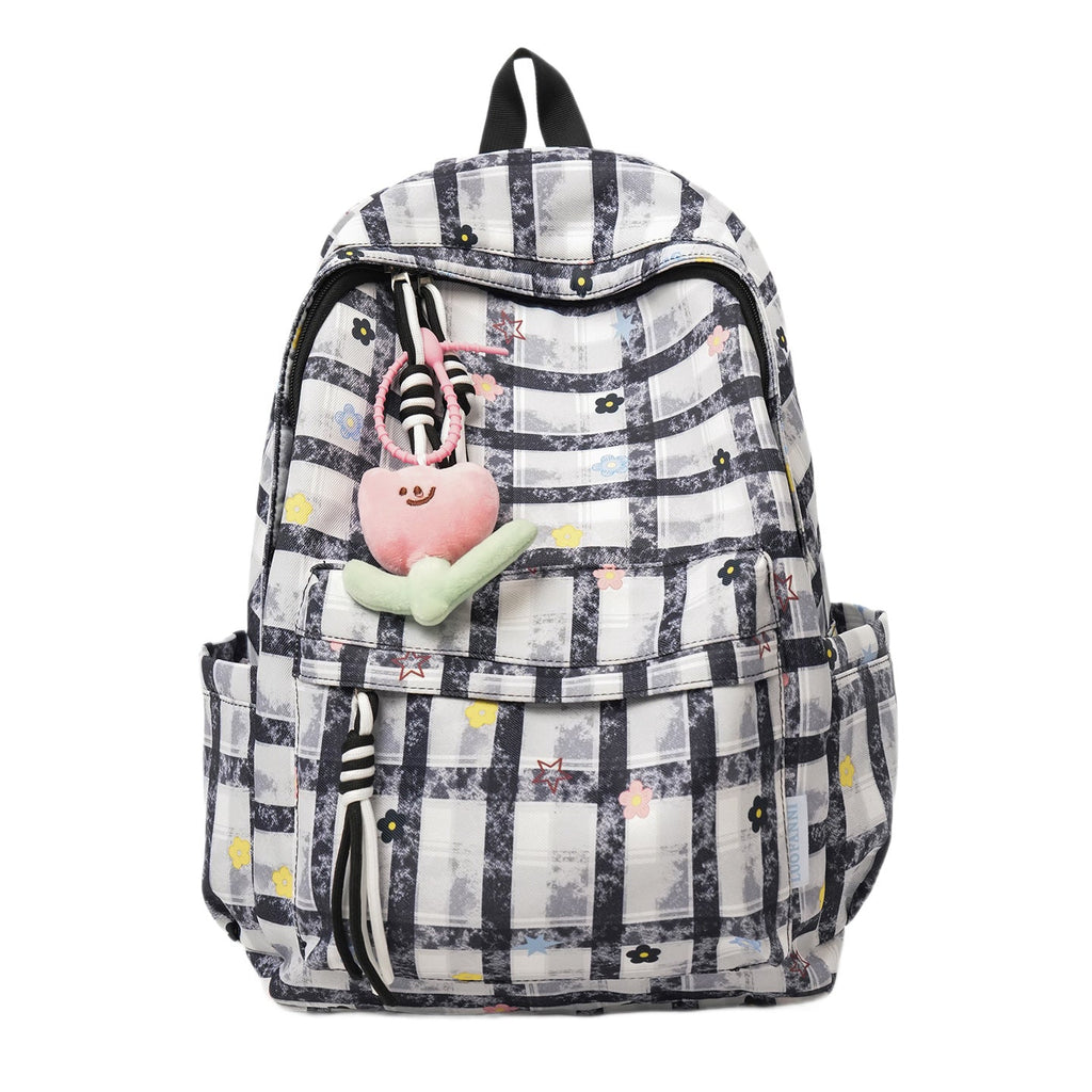 Siopsrl | Floral Patterned Everyday Backpack Siopsrl