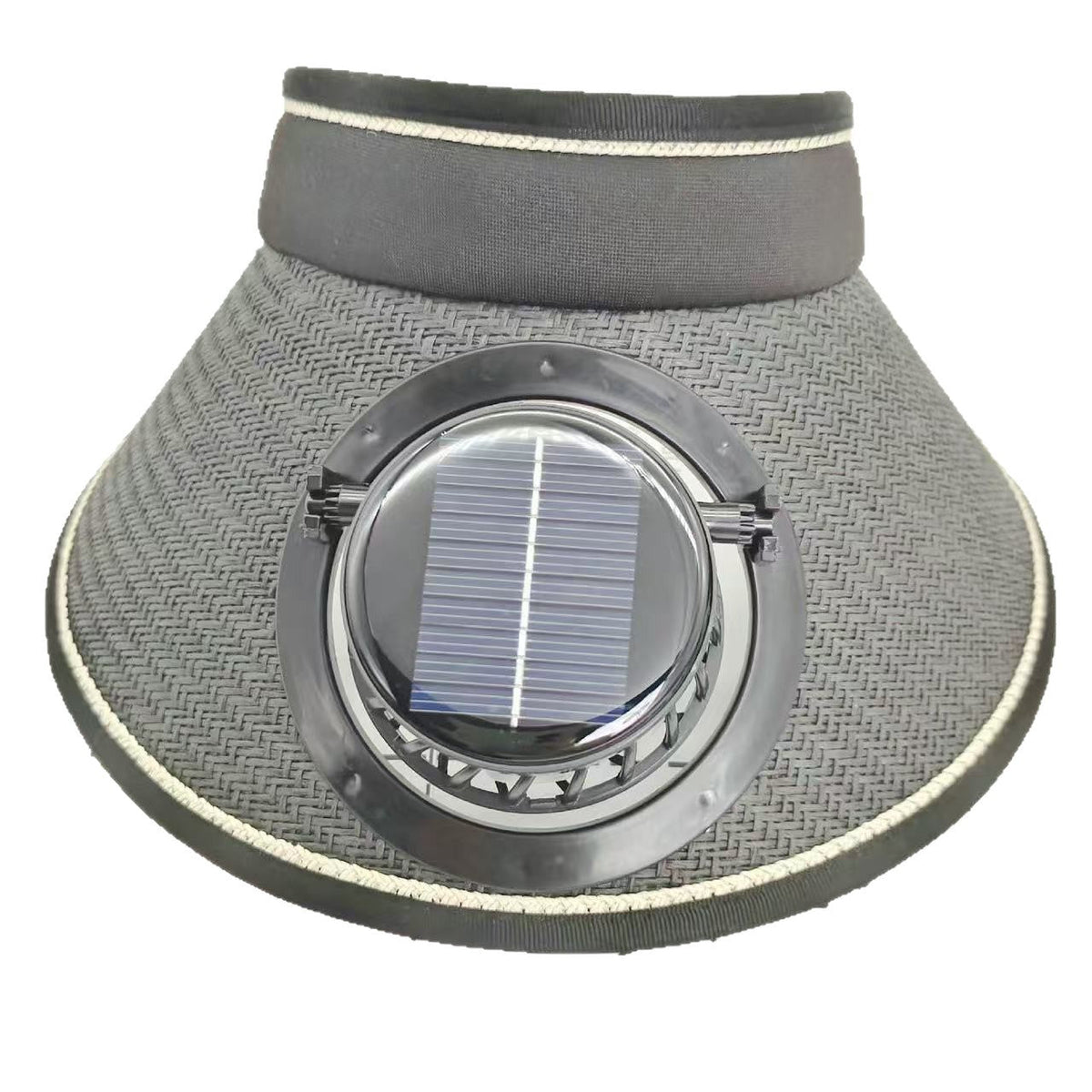 Siopsrl | Adjustable sunshade for with removable solar fan and breathable straw effect Siopsrl