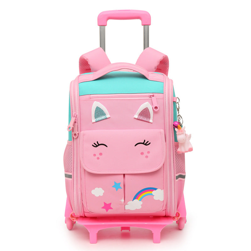 Siopsrl | Rollable school backpack with cute animal design Siopsrl