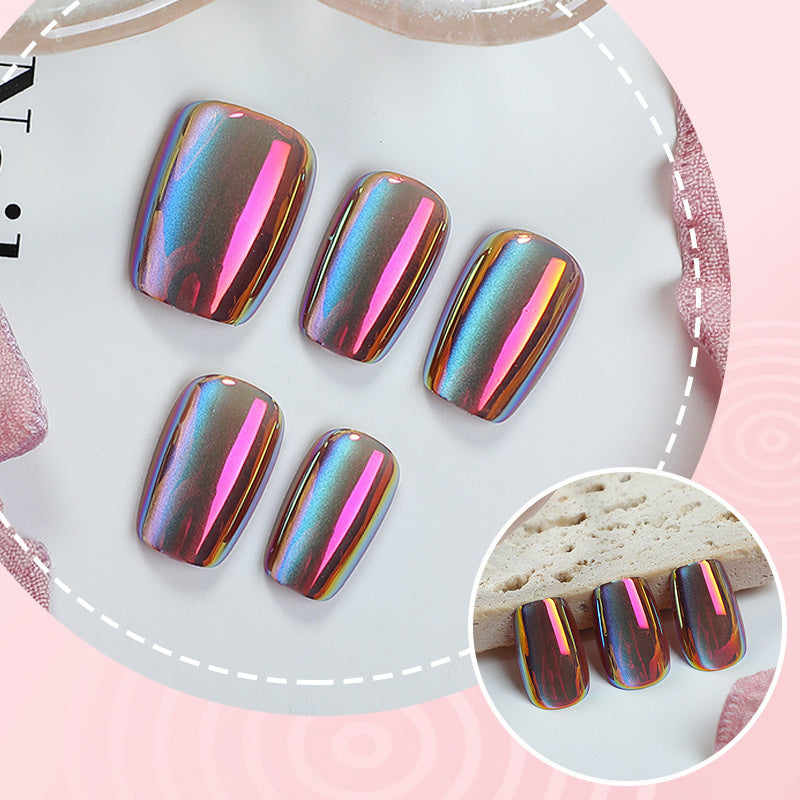 Siopsrl | Reflective Press-On Nail Set Siopsrl