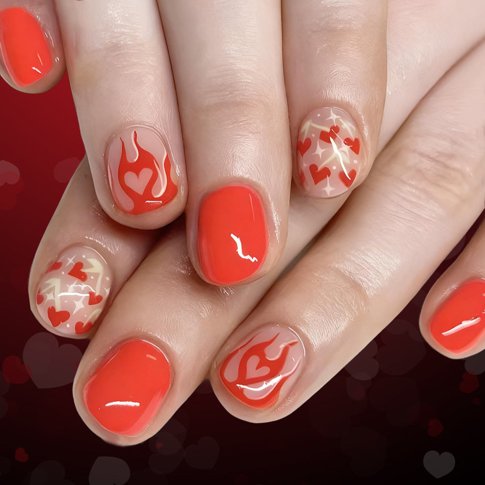 Siopsrl | Decorative Heart-Themed Nail Art Set Siopsrl