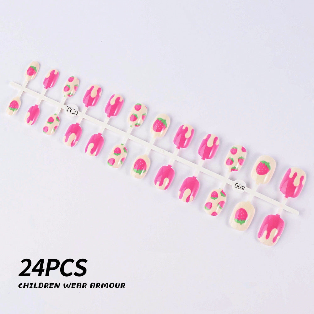 Siopsrl | Children's Fun-Themed Press-On Nail Set Siopsrl