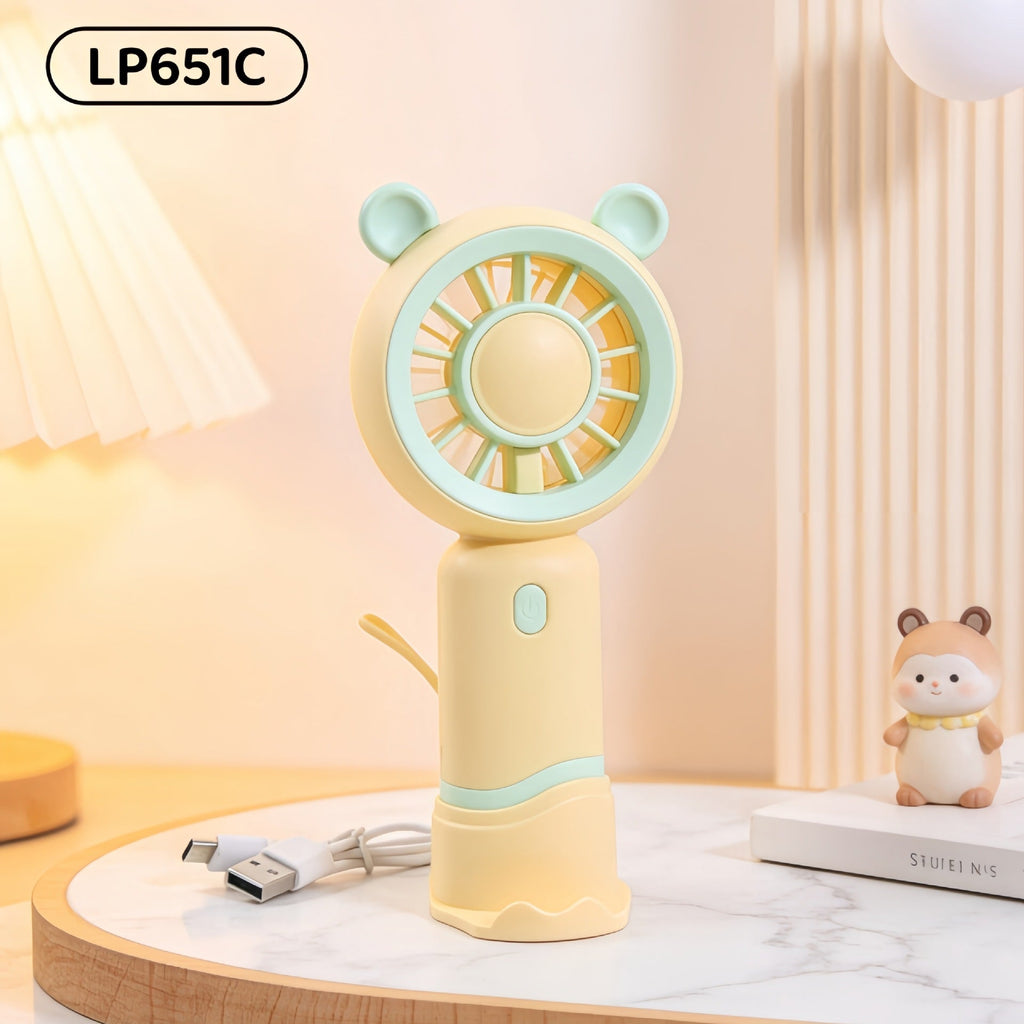 Siopsrl | Women's Portable Mini Fan with Innovative Design and USB Charging Function Siopsrl