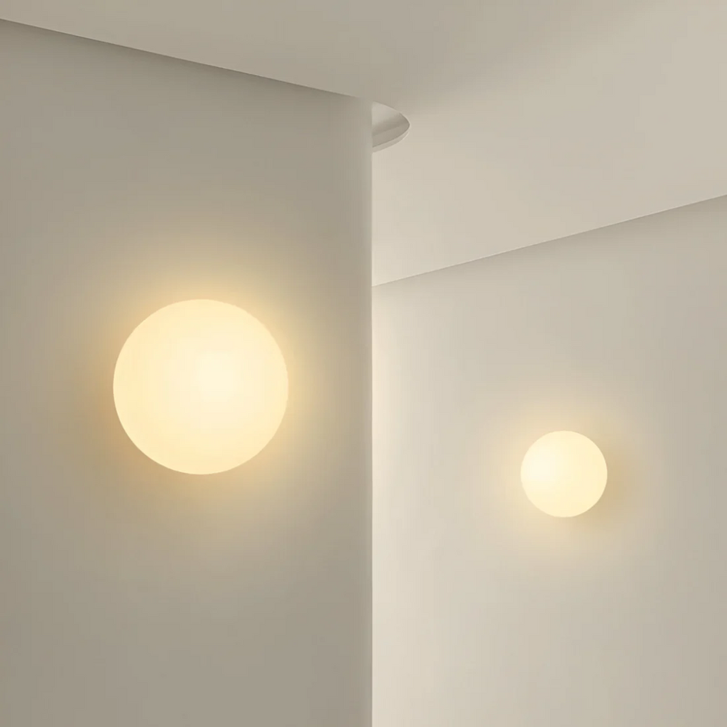 Siopsrl| Modern Glass Wall Light for Elegant Ambient Lighting
