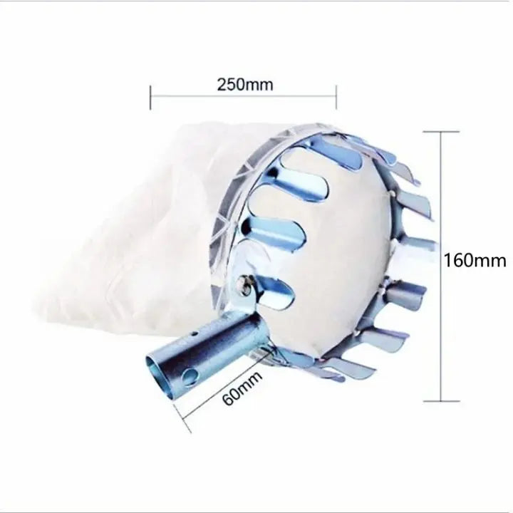 Siopsrl| Fruit picking basket – Lightweight & with interchangeable bag (16 cm head)