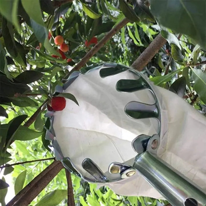 Siopsrl| Fruit picking basket – Lightweight & with interchangeable bag (16 cm head)