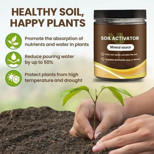 siopsrl | Organic Soil Activator for Robust Plant Growth