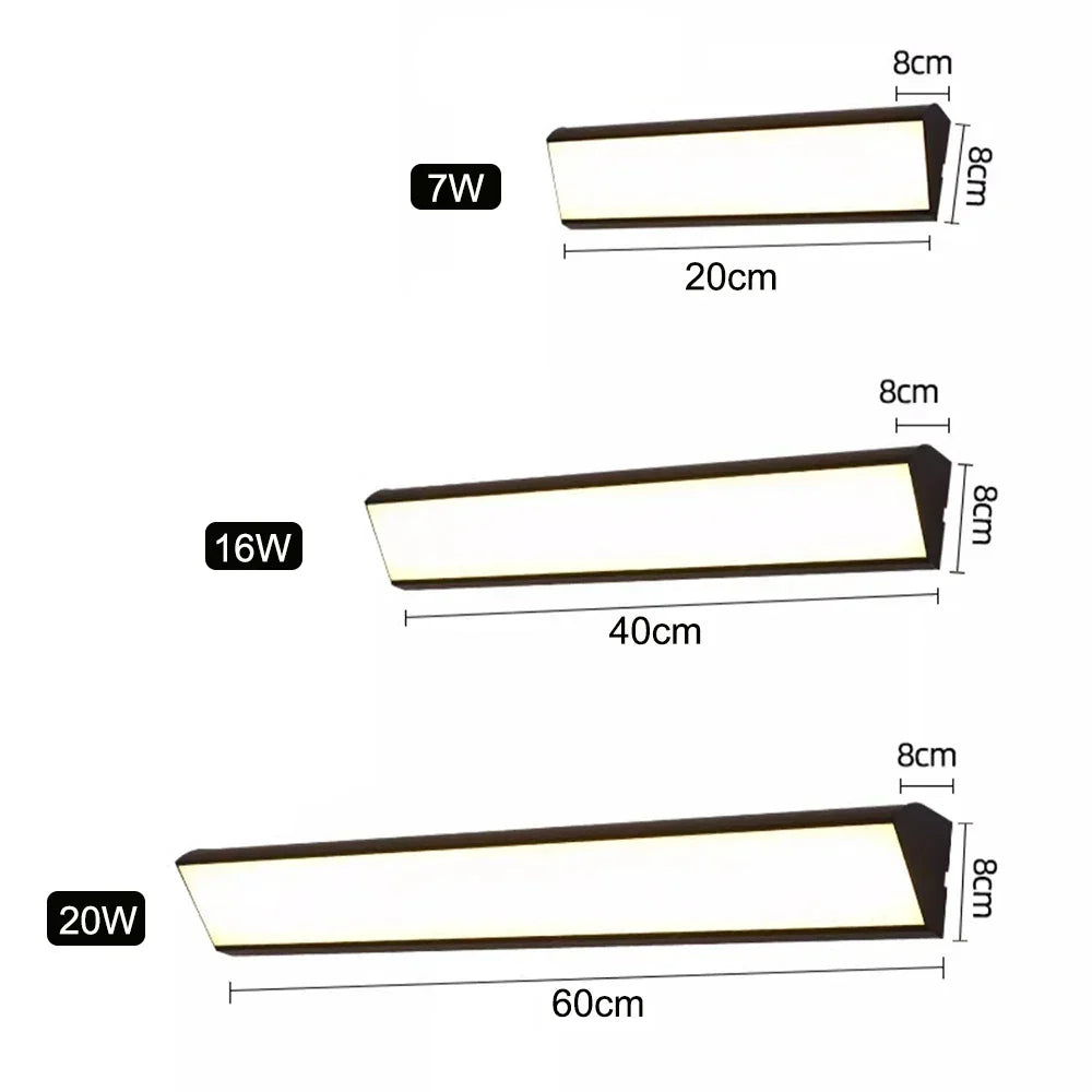 Siopsrl| Outdoor Wall Light LED Aluminium Fixture