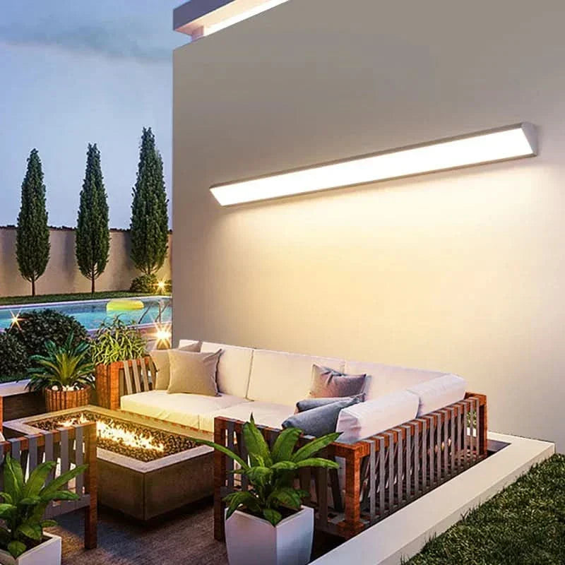 Waterproof LED Outdoor Wall Light with Aluminum Housing and IP65 Rating
