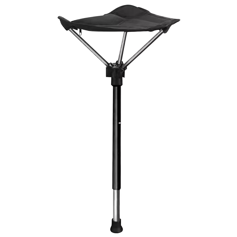 Siopsrl | Adjustable Aluminum Alloy Folding Camping Stool 125kg Load Bearing for Hiking Travel
