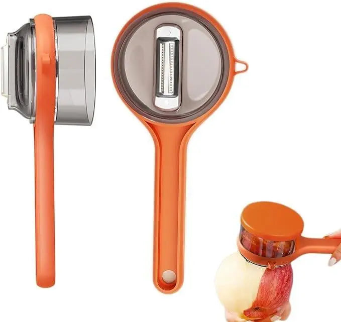 Siopsrl| Practical Peeler with Collection Container – clean peeling without waste