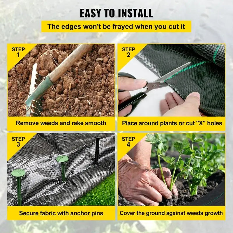 Siopsrl| Premium Weed Fabric – Long-lasting pRedection for your garden