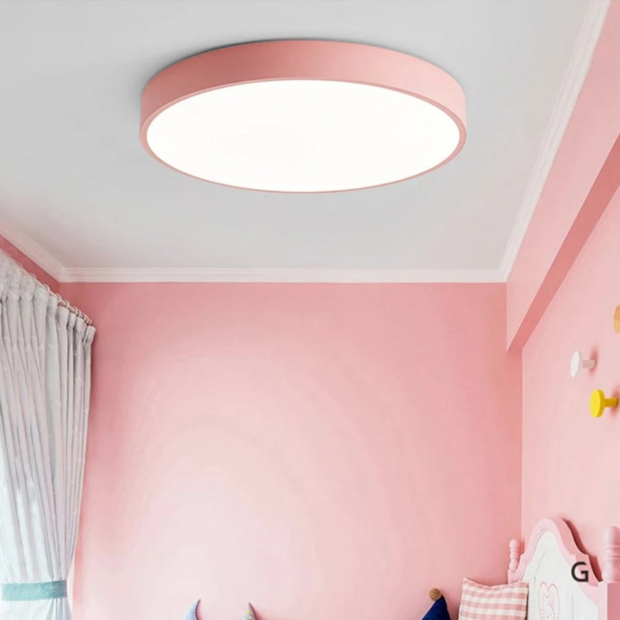 Siopsrl| Ceiling light wood LED modern flush mount