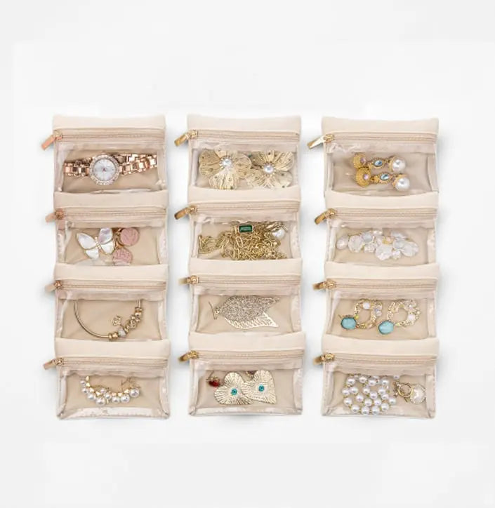 Siopsrl| Jewelry box with transparent compartments – stored organized and pRedected