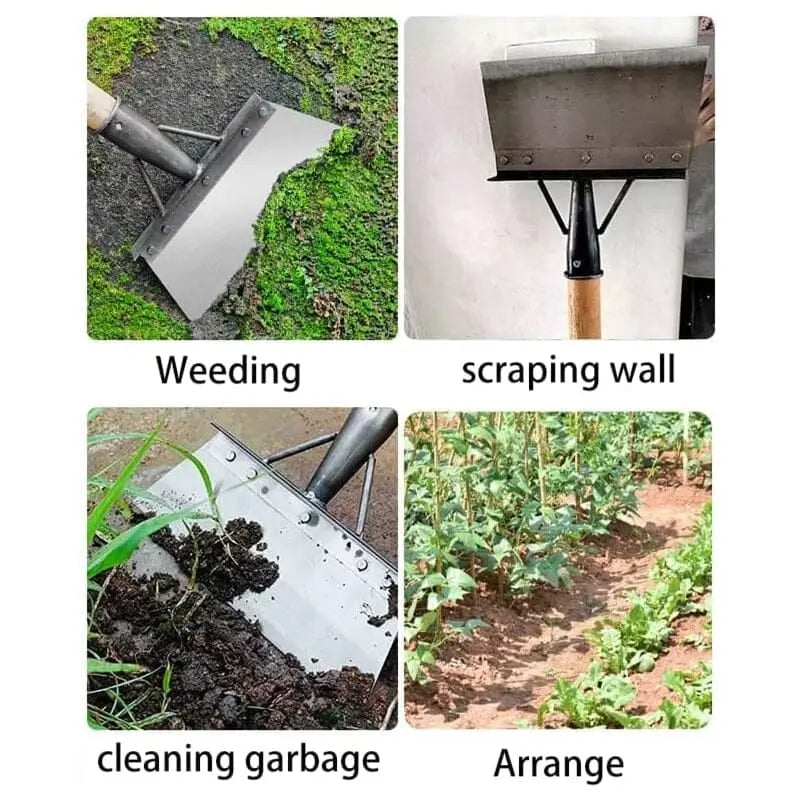 Siopsrl| Robust Garden Spade for Effortless Weed Removal