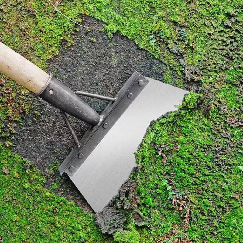 Siopsrl| Robust Garden Spade for Effortless Weed Removal