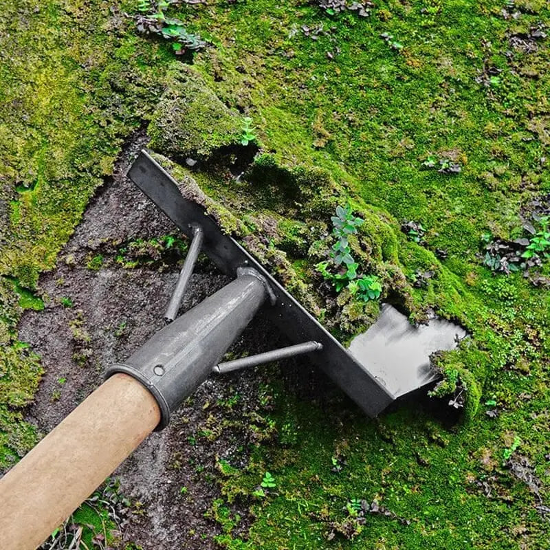 Siopsrl| Robust Garden Spade for Effortless Weed Removal