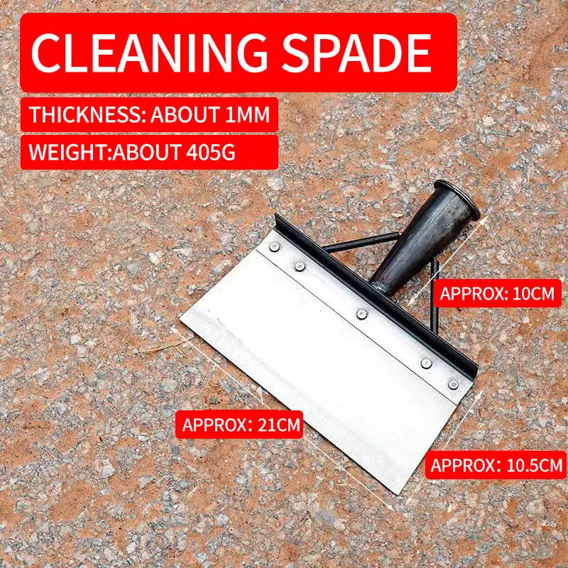 Siopsrl| Robust Garden Spade for Effortless Weed Removal