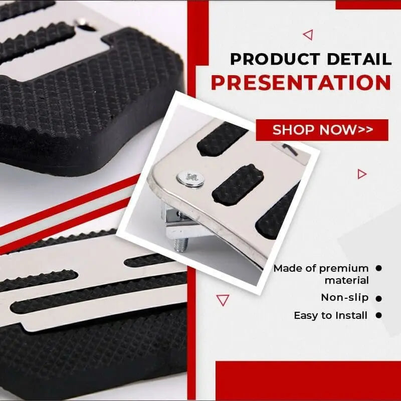 siopsrl | Non-slip car foot pedals – more grip & safety while driving