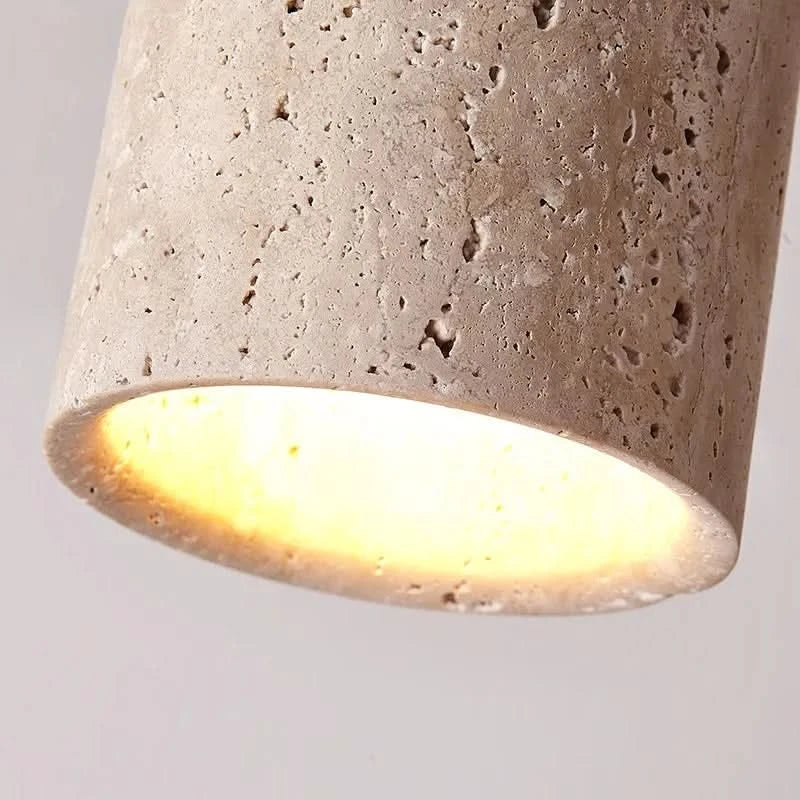Siopsrl| Travertine LED Ceiling Lamp Recessed Design