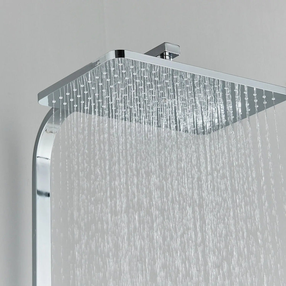 Siopsrl| RainFlow Luxe Rain Shower Set – adjustable brass shower fixture with 4 functions