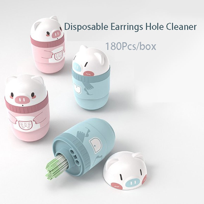 Siopsrl| Disposable Earrings Hole Cleaning Set