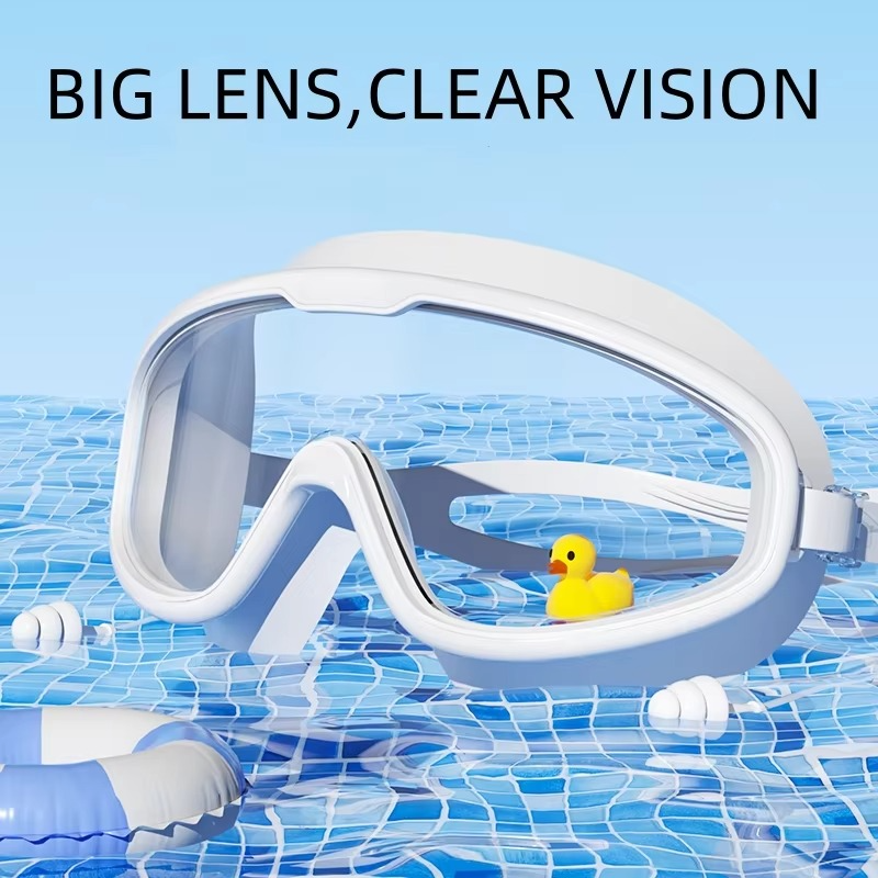 siopsrl | Adult Anti-Fog Swimming Goggles – Stylish UV-Protective Swim Gear with Leakproof Fit