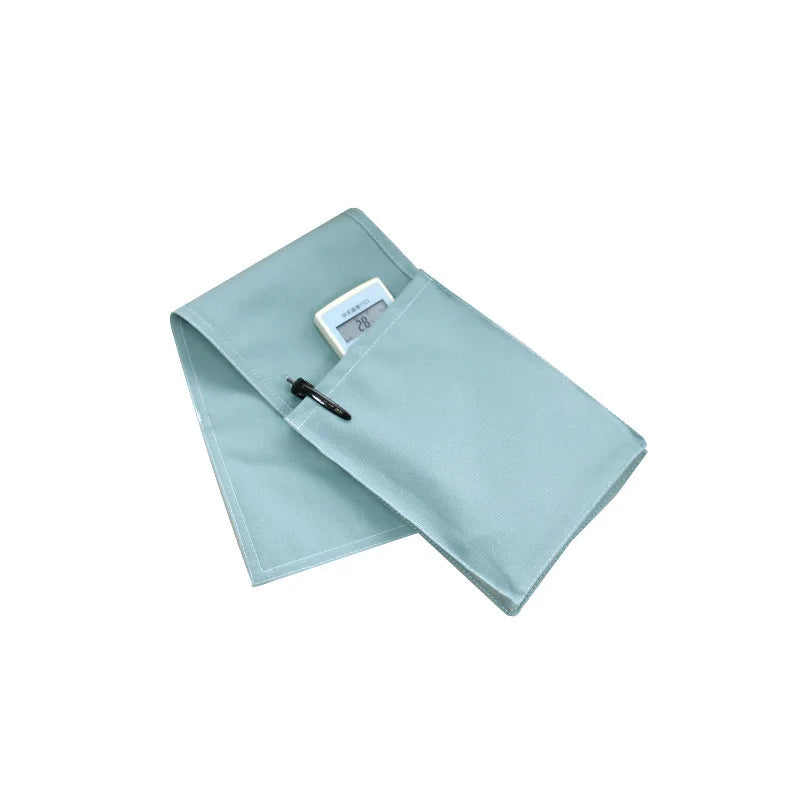 Siopsrl| Restivo Bed Organizer made of cotton linen | Hanging storage with pockets | For remote controls, books & accessories – approx. 30×20×10 cm
